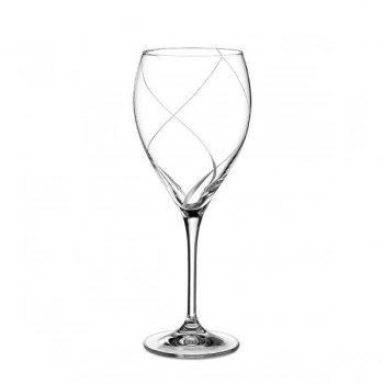 Σετ 6τμχ Ποτήρι Νερού Κρυστάλλινο 430ml Lenny 83-1 Capolavoro