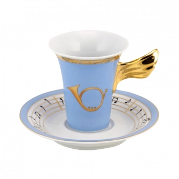 Σετ 6τμχ Φλυτζάνια Τσαγιού Πορσελάνης WM Collection 200ml N1103