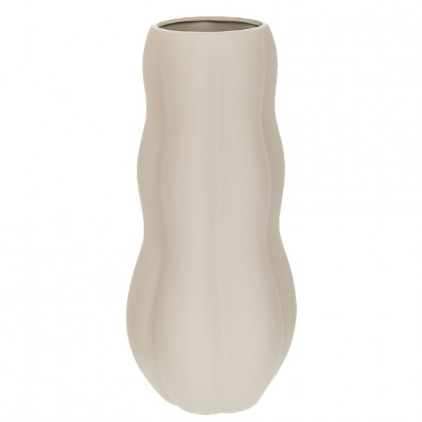 Βάζο Κεραμικό Λευκό 13x31εκ. iliadis 91516