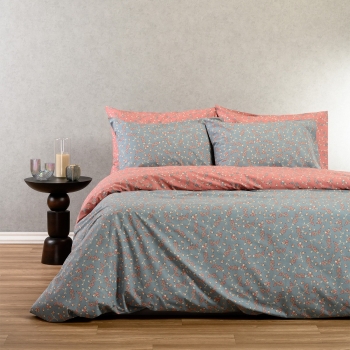 Σετ Σεντόνια Polycotton Υπέρδιπλα Με Λάστιχο 160x200+32εκ. Secare Jean Casual Line Melinen 20005311