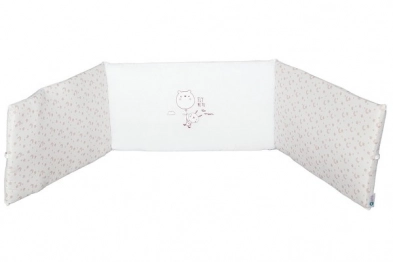 Πάντα Κούνιας Βαμβακερή 35x195εκ. Fly Me Pink 70201