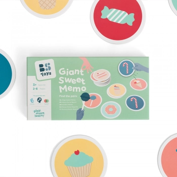 Παιχνίδι Μνήμης Ζαχαρωτά BS Toys GA492