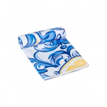 Πετσέτα Θαλάσσης Microfiber Με Τσαντάκι 90x180εκ. Amalfi Coast Estia 01-44558