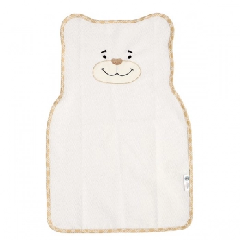 Σελτεδάκι Bebe Polycotton 46x70εκ. Bear Ecrou 11373