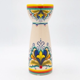 Κηροπήγιο Κεραμικό Μπεζ-Multi 10,3x26εκ. ESTHETI 819-00189