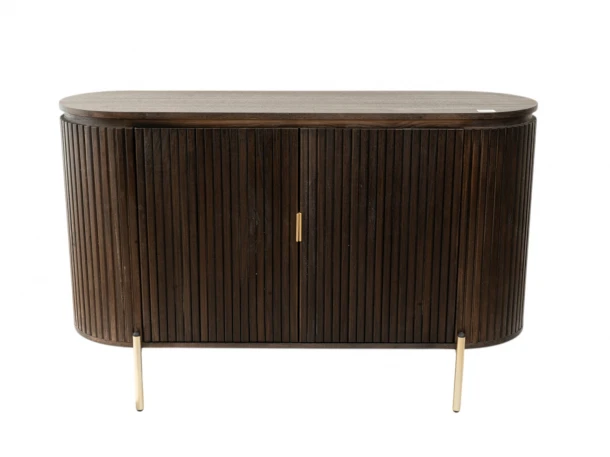 Μπουφές Ξύλινος-Μεταλλικός Καφέ-Χρυσός 120x40x75εκ. Zen Collection 25.23.51747