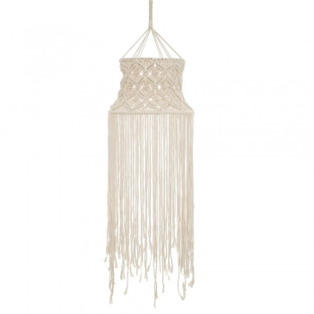 Διακοσμητικό Κρεμαστό Μακραμέ Boho Εκρού 40x140εκ. iliadis 90184