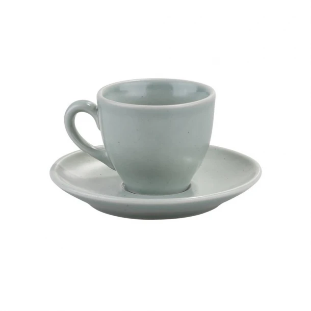 Σετ Φλυτζάνια Καφέ 6τμχ Πορσελάνης Mint Matte Moderna Kutahya 100ml KXCT720162