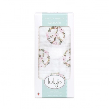 Μουσελίνα Bamboo-Βαμβακερή 120x120εκ. Πολλαπλών Χρήσεων Peace Swaddling Lulujo LJ154
