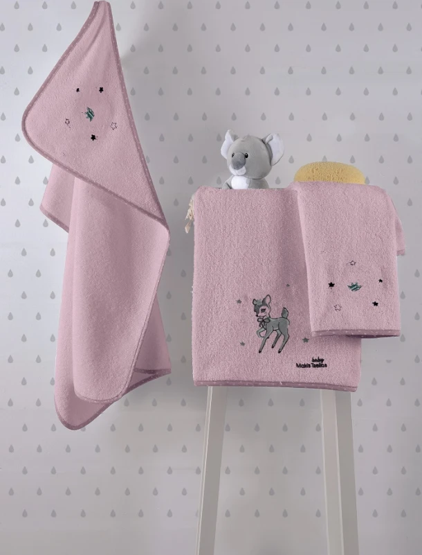 Κάπα Βαμβακερή Bebe 75x75εκ. Margo Makis Tselios