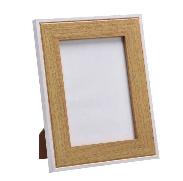 Κορνίζα Ξύλινη Μπεζ-Λευκή 13x18εκ. Royal Art STA118259BE