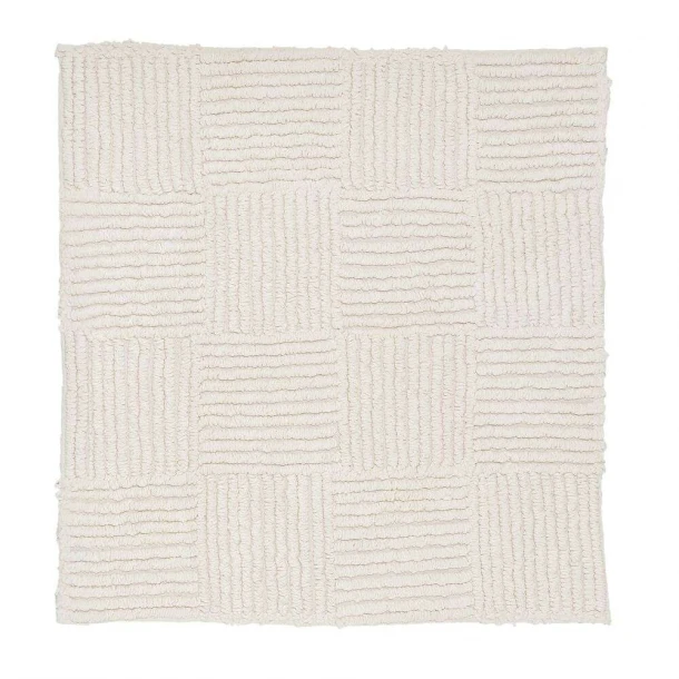 Ταπέτο Μπάνιου Αντιολισθητικό Βαμβακερό 60x60εκ. Reverse Ivory Sealskin 800104