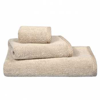 Σετ Πετσέτες 3τμχ Βαμβακερές Cozy 4127 Taupe Greenwich Polo Club
