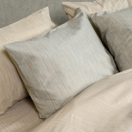 Ζεύγος Μαξιλαροθήκες Polycotton 50x70εκ. Nika Light Blue Casual Line Mini Melinen 20004769
