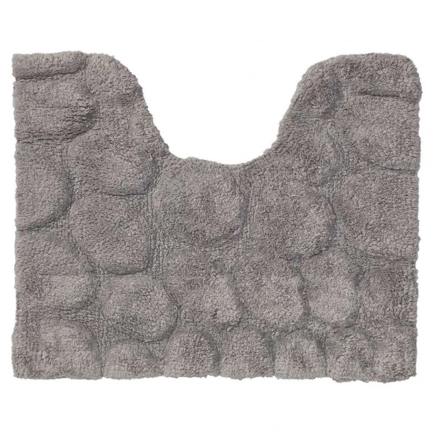 Ταπέτο Λεκάνης Βαμβακερό 50x60εκ. Pebbles Grey Sealskin 294416414