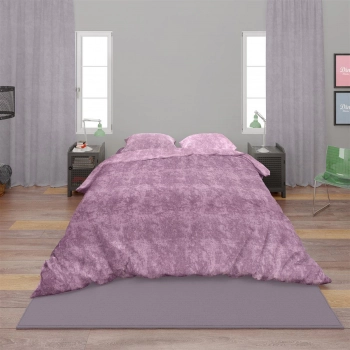 Παπλωματοθήκη Polycotton Υπέρδιπλη 220x240εκ. Shadow 25 Light Purple DimCol