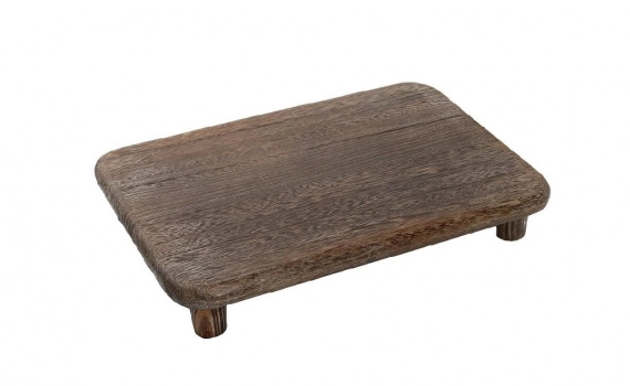 Πλατώ Σερβιρίσματος Ξύλινο Καφέ ESPIEL 30x20x5,7εκ. XYP324