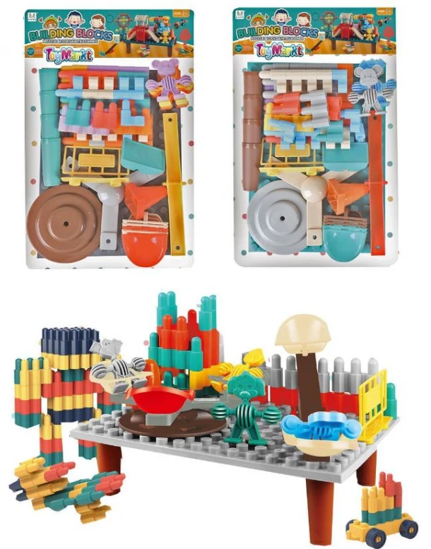 Τουβλάκια Σε Σακούλα 23x5x31εκ. Toy Markt 75-413