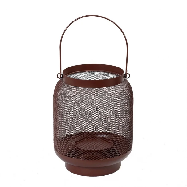 Φανάρι Μεταλλικό Κεραμιδί Δ20x25εκ. ESPIEL ATG118