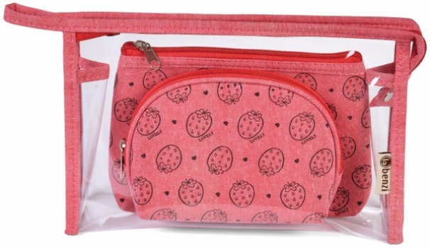 Νεσεσέρ Σετ 3τμχ Polyester-Pvc 25x0,7x16εκ. benzi 5798 Coral