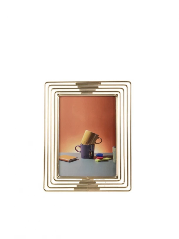 Κορνίζα Μεταλλική Χρυσή 13x18εκ. Zen Collection 26.24.53008