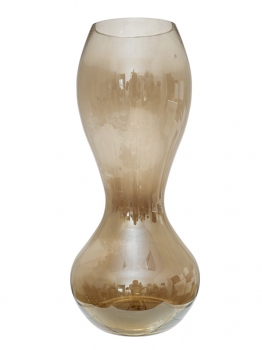 Βάζο Χειροποίητο Φυσητό Γυαλί Καφέ 23x30εκ. Zen Collection 25.43.52115