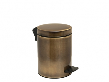 Καλάθι Απορριμμάτων Bronze Brass 5lt Pam & Co 20x28εκ. 05-238-002