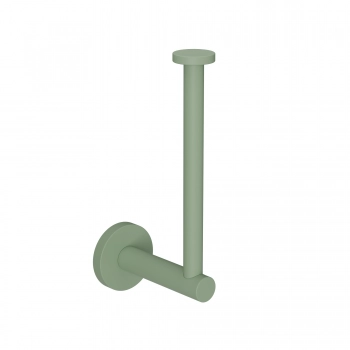 Χαρτοθήκη Ανοξείδωτη Matt Mint Pam & Co 5x5x17εκ. 102-903