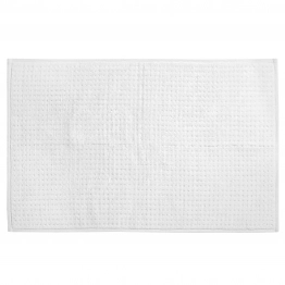 Ταπέτο Μπάνιου Αντιολησθητικό Βαμβακερό 70x110εκ. Bathmats 0758 Λευκό Das Home