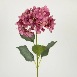 Κλαδί Με Λουλούδι Ορτανσία Μωβ 77εκ. ESTHETI 758-12058