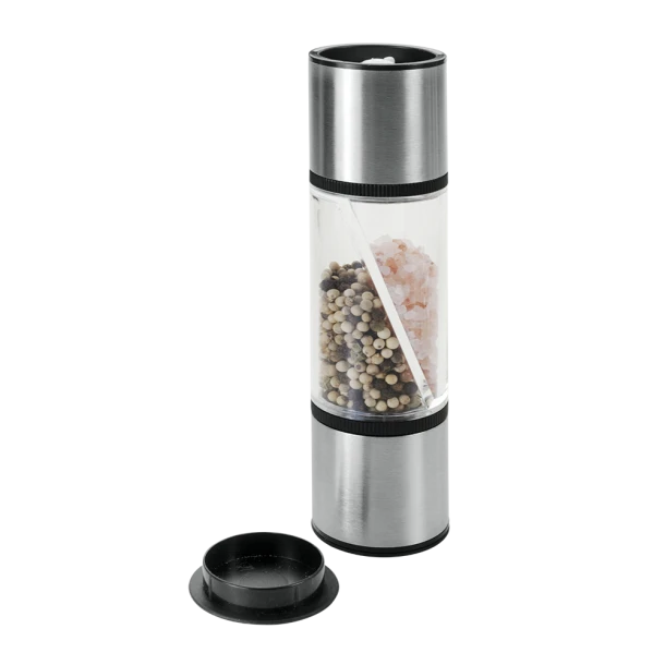 Μύλος Διπλός Αλάτι-Πιπέρι 5x20εκ. Metaltex 252808