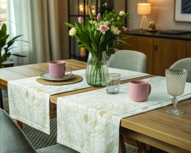 Runner Βαμβακερό 45x150εκ. Palermo Makis Tselios