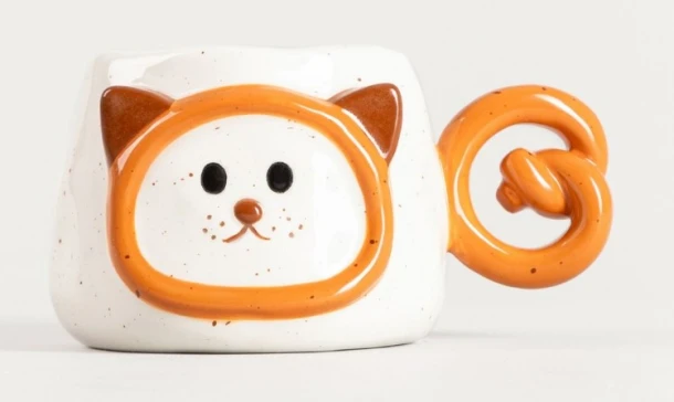 Κούπα Δολομίτης Γατούλα 300ml Preclick Homla 241074