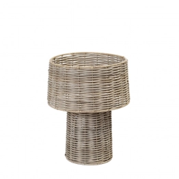 Φανάρι Ραττάν Μπεζ ESPIEL 22x29,5εκ. KAD102