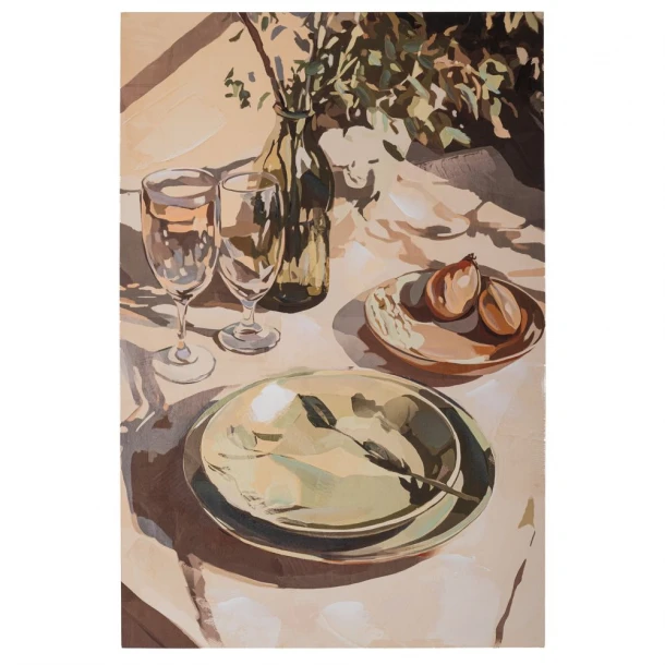 Πίνακας Καμβάς Τραπέζι Με Σερβίτσιο 80x120εκ. iliadis 92713