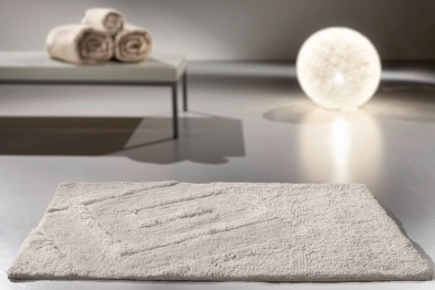 Ταπέτο Μπάνιου Βαμβακερό Trivia Natural 40x60εκ. Guy Laroche