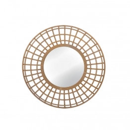 Καθρέπτης Τοίχου Στρογγυλός Μεταλλικός Φ60x5,5εκ. iliadis 84905