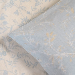 Ζεύγος Μαξιλαροθήκες Polycotton 50x70εκ. Sienna Blue Casual Line Melinen 20005998