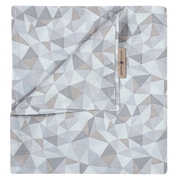 Σεντόνι Μεμονωμένο Βαμβακερό King 260x280εκ. Loft 2378 Beige-Grey Greenwich Polo Club