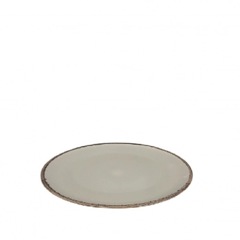 Πιάτο Φρούτου Πορσελάνης Vibes Grey ESPIEL 21εκ. TLS102K6