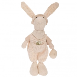 Λαγός Υφασμάτινος Μπεζ 29x16,5x60εκ. iliadis 89597
