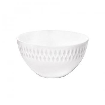 Μπωλάκι Σερβιρίσματος Πορσελάνης White PW43 Diamante Oriana Ferelli 13εκ. PRPW430008