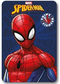 Κουβέρτα Κούνιας Fleece 100x140εκ. Marvel Spiderman 29 Blue Digital Print DimCol