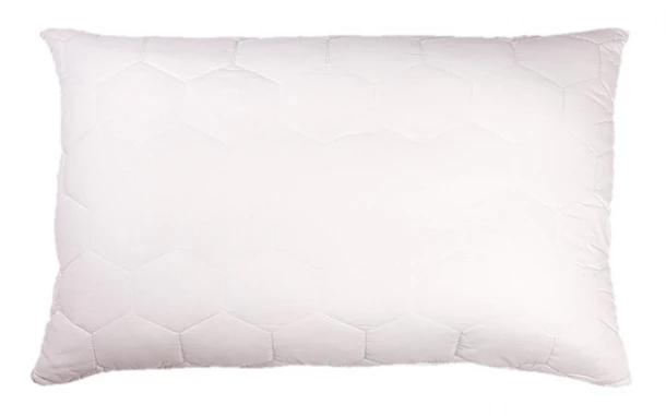 Ζεύγος Καπιτονέ Καλύμματα Μαξιλαριών 50x80εκ. Λευκό DimCol