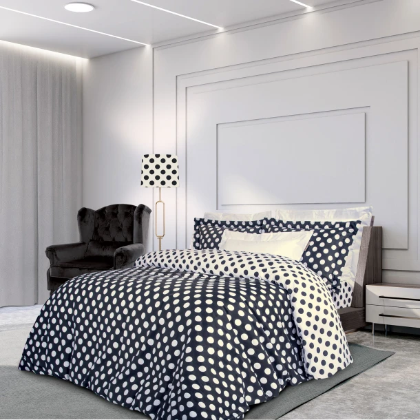 Σετ Σεντόνια Βαμβακοσατέν Υπέρδιπλα 240x260εκ. Premium 2126 Greenwich Polo Club