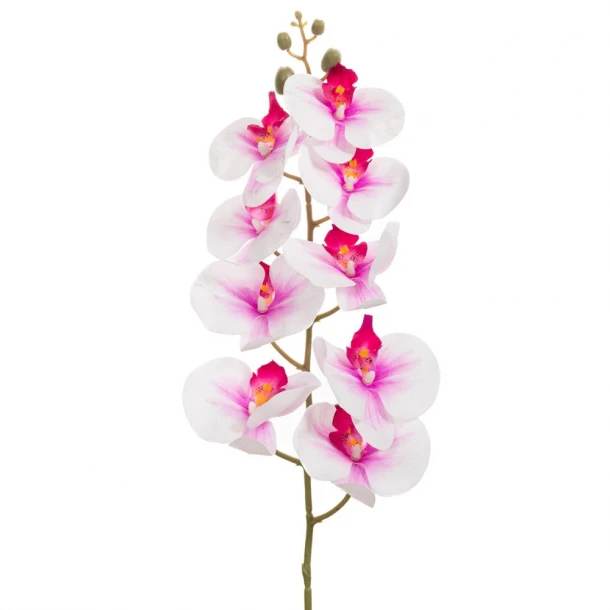 Κλαδί Ορχιδέα Λευκή-Λιλά-Ροζ 90εκ. iliadis 89845
