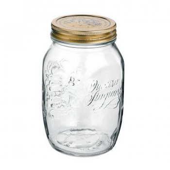 Βάζο Αποθήκευσης Γυάλινο Διάφανο 500ml-9,1x13,6εκ. Quattro Stagioni Bormioli Rocco BR00349750