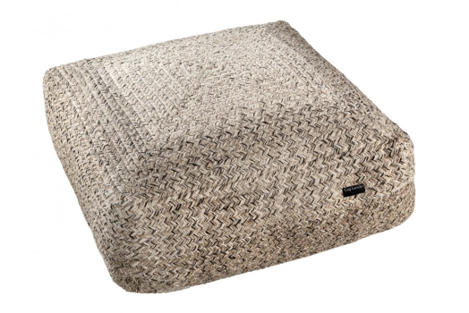 Πούφ Βαμβακερό 50x50x25εκ. Boho Shades Wenge Guy Laroche