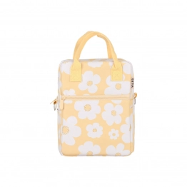 Τσάντα Φαγητού Ισοθερμική PVC Leather Yellow Daisy 7lt-20x14x27εκ. Save The Aegean Estia 01-41885