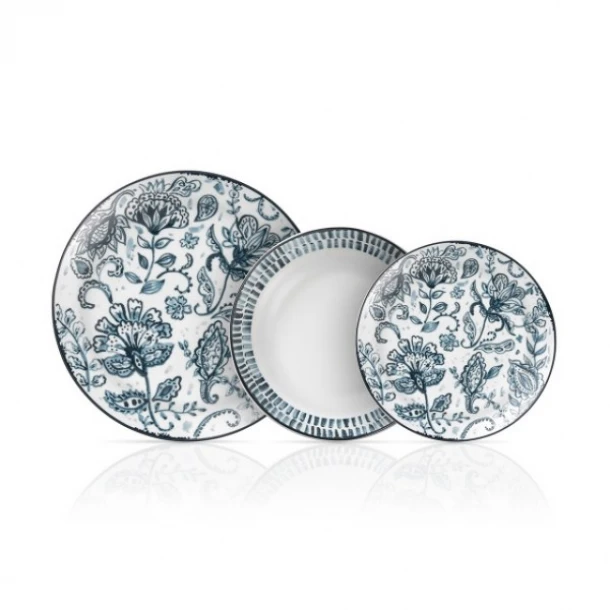 Σερβίτσιο Φαγητού Σετ 20τμχ Πορσελάνης Mediterraneo CRYSPO TRIO 25.275.40